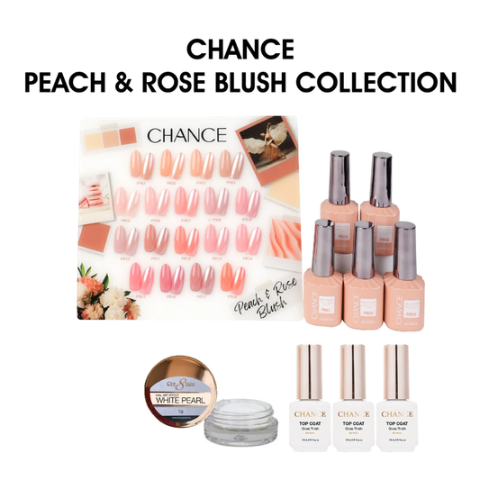 Chance Peach & Rose Blush Collection #06 – Gel Polish 0.5 oz (18 Colors)