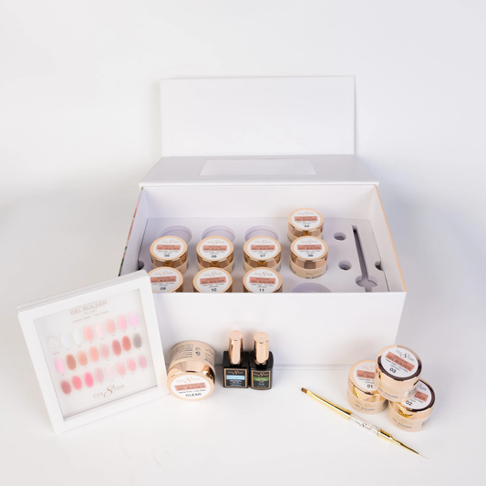 Cre8tion Gel Collection - Hema Free/TPO Free - Low Heat - Overlay/Builder Gel in Jar 24 Colors Kit