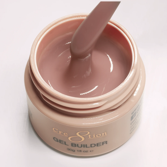 Cre8tion Overlay/Builder Gel in Jar 1oz - Hema Free/TPO Free - Low Heat - 13 Tea At Sunset
