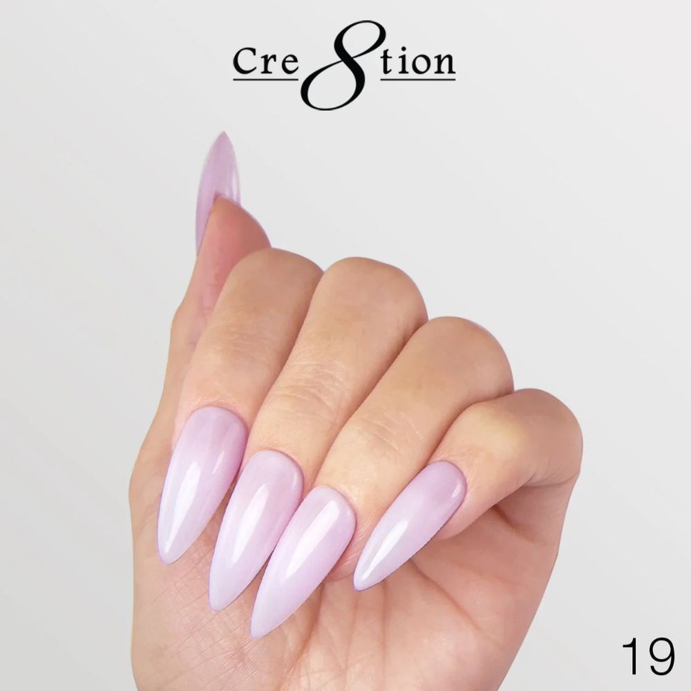 Cre8tion Gel Collection - Overlay/ Brush on Builder 0.5oz 19 Candy Electric Dream