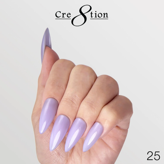 Cre8tion Gel Collection - Overlay/ Brush on Builder 0.5oz 25 Ice Princess