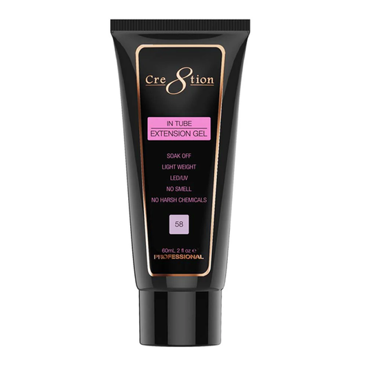 Cre8tion Poly Gel-Extension Gel In Tube 2oz - 58