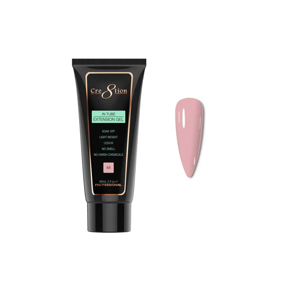 Cre8tion Poly Gel-Extension Gel In Tube 2oz - 48