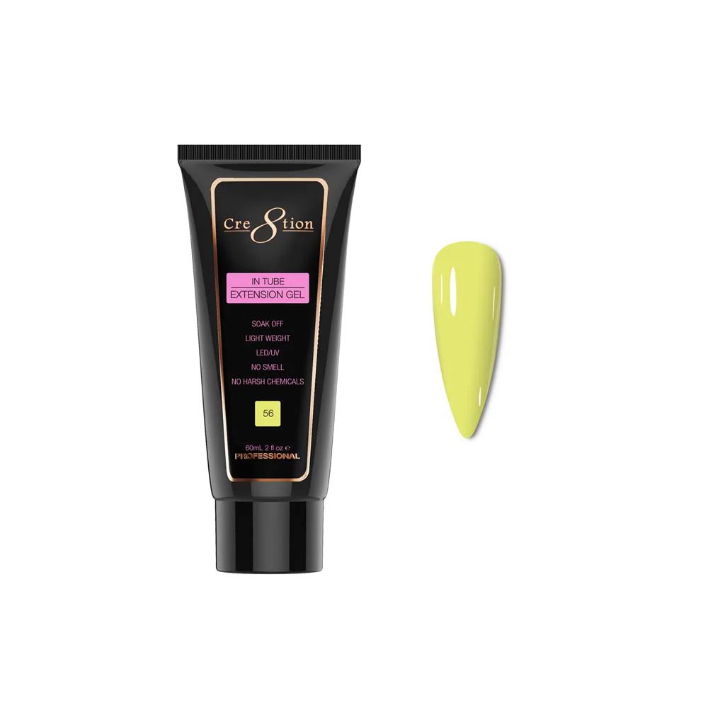 Cre8tion Poly Gel-Extension Gel In Tube 2oz - 56