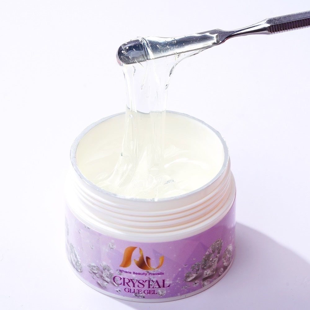AU PRO Crystal Glue Gel Round Jar (30 mL / 1.0 fl oz)