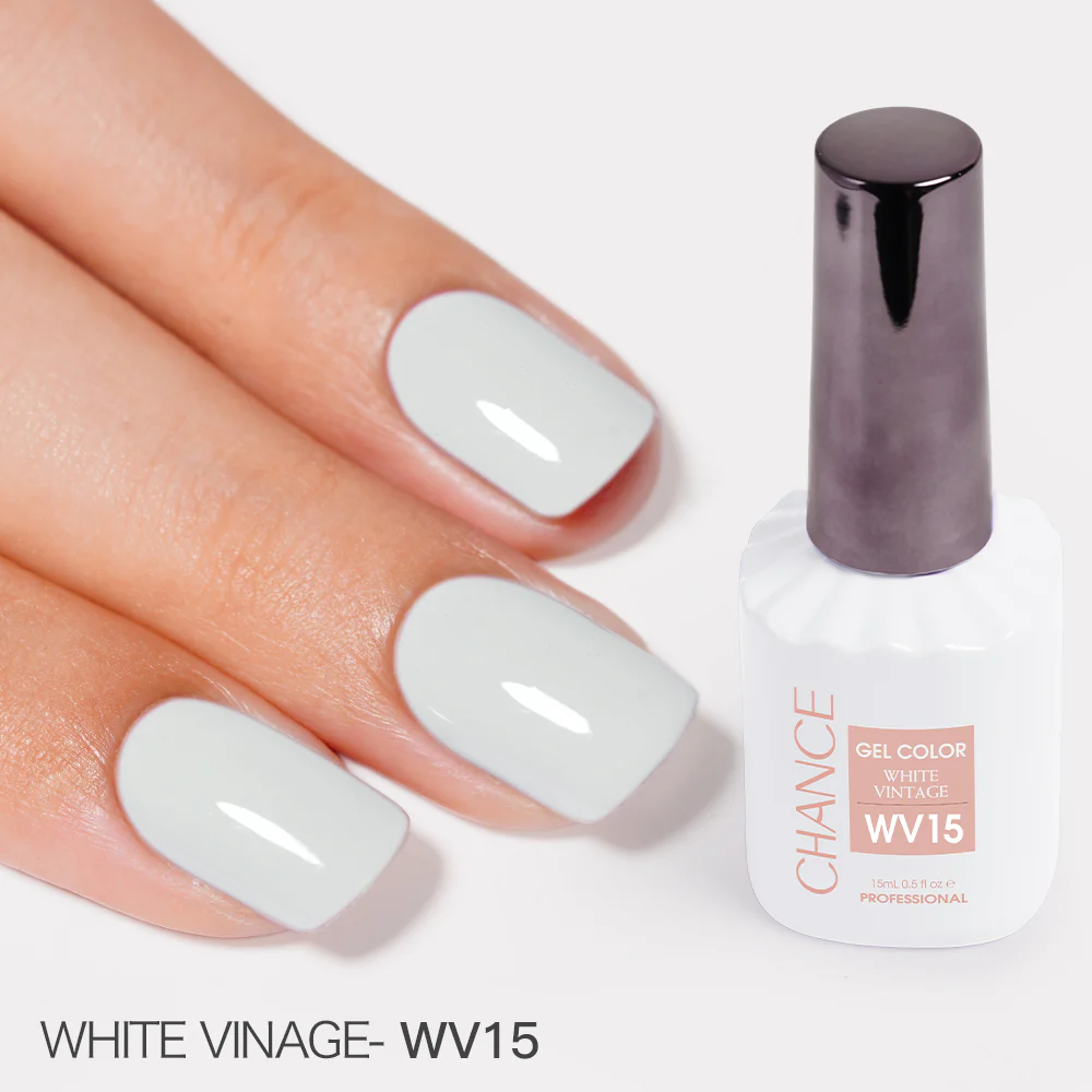 Chance White Vintage Collection #02 – Gel Polish 0.5 oz (18 Colors)