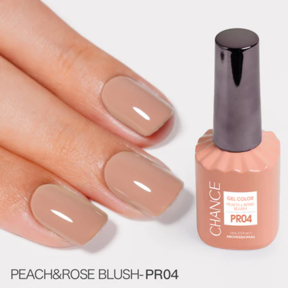 Chance Peach & Rose Blush Collection #06 – Gel Polish 0.5 oz (18 Colors)