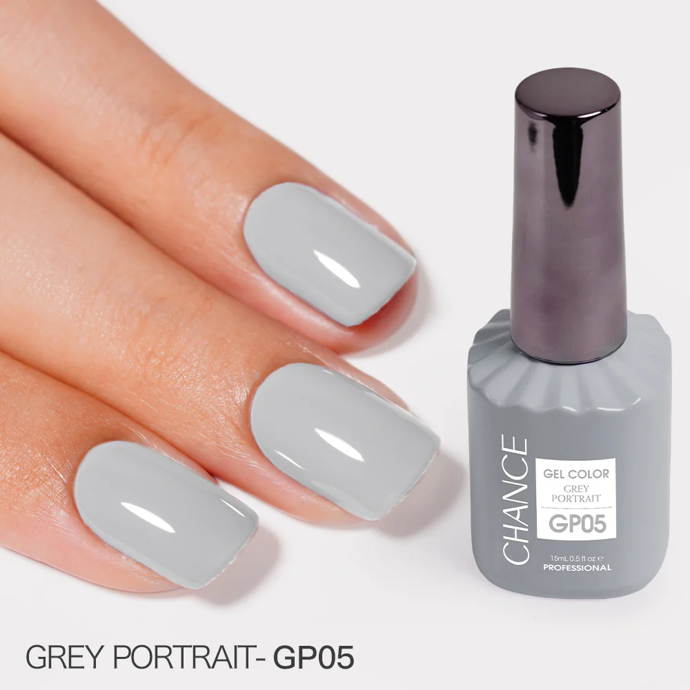 Chance Grey Portrait Collection #16 - Gel Polish 0.5 oz (18 Colors)