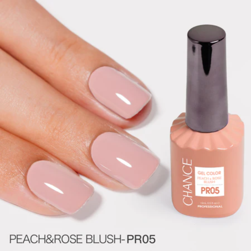 Chance Peach & Rose Blush Collection #06 – Gel Polish 0.5 oz (18 Colors)