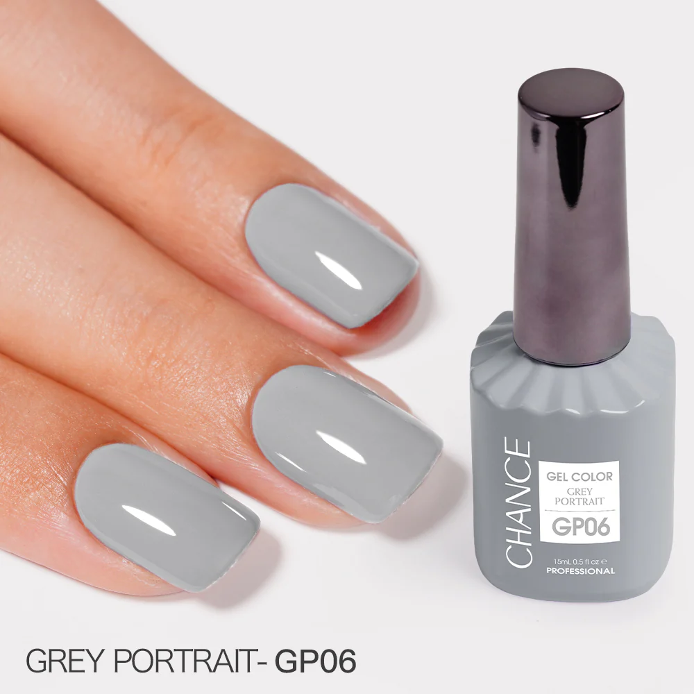Chance Grey Portrait Collection #16 - Gel Polish 0.5 oz (18 Colors)