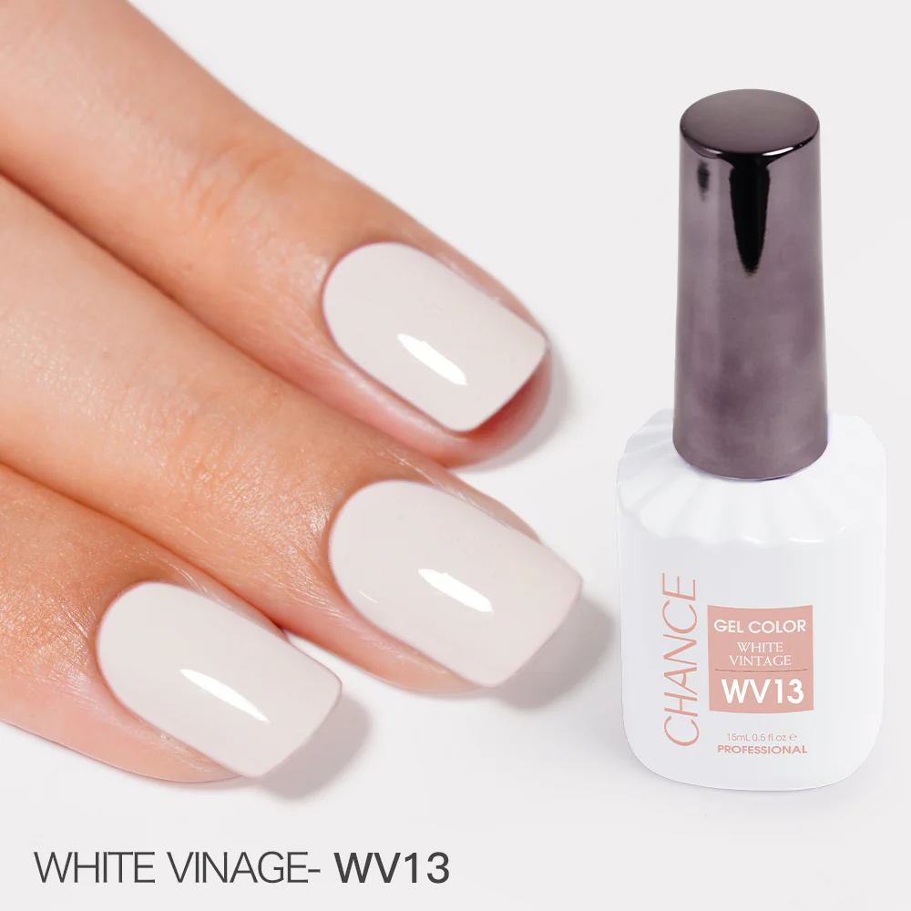 Chance White Vintage Collection #02 – Gel Polish 0.5 oz (18 Colors)
