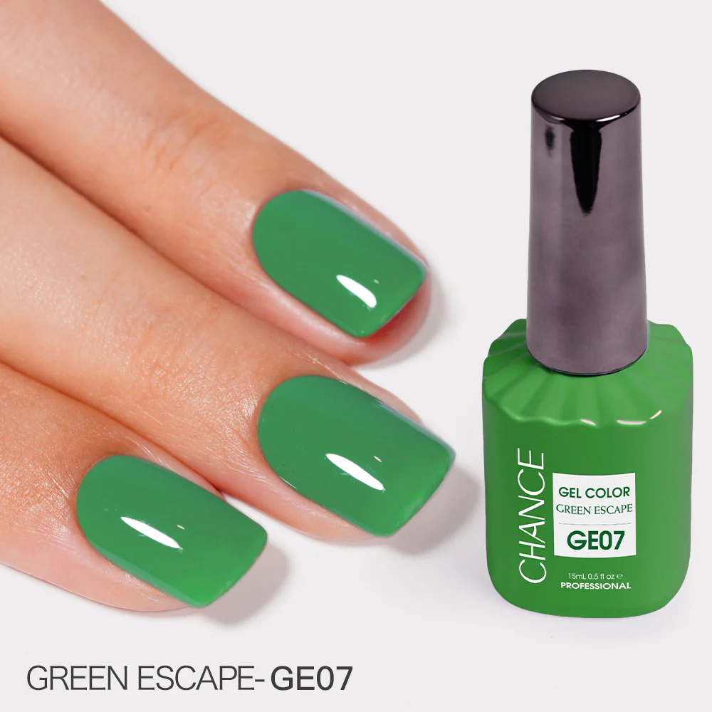 Chance Green Escape Collection #14 - Gel Polish Set 0.5 oz (18 Colors GE01-GE18)