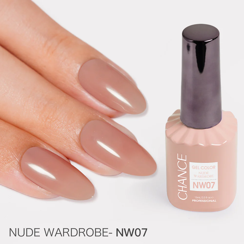 Chance Nude Wardrobe Collection #05 - Gel Polish 0.5 oz (18 Colors)