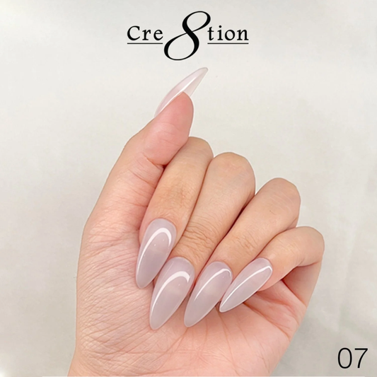 Cre8tion Gel Collection - Overlay/ Brush on Builder 0.5oz 07 Barely Blushing