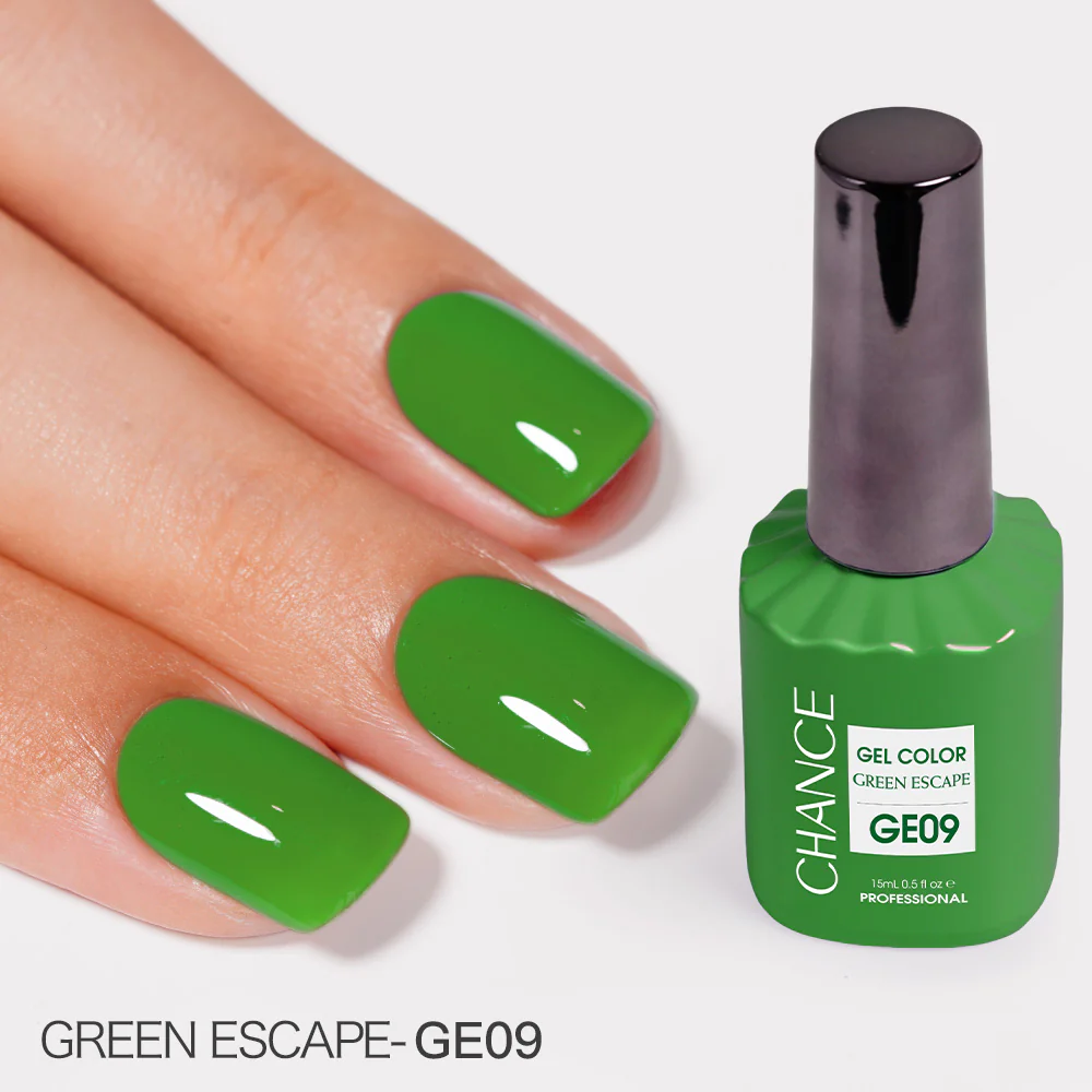 Chance Green Escape Collection #14 - Gel Polish Set 0.5 oz (18 Colors GE01-GE18)