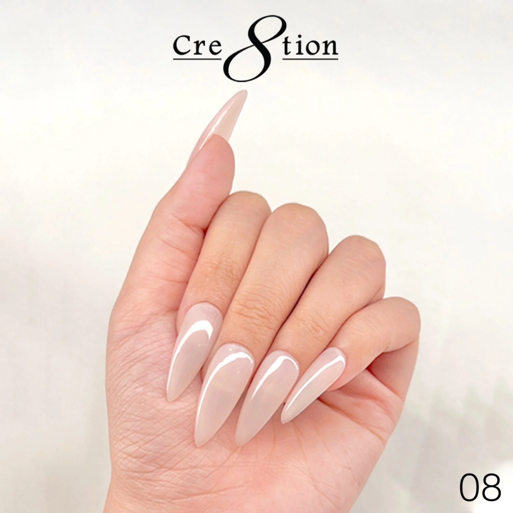 Cre8tion Gel Collection - Overlay/ Brush on Builder 0.5oz 08 Petals Whisper