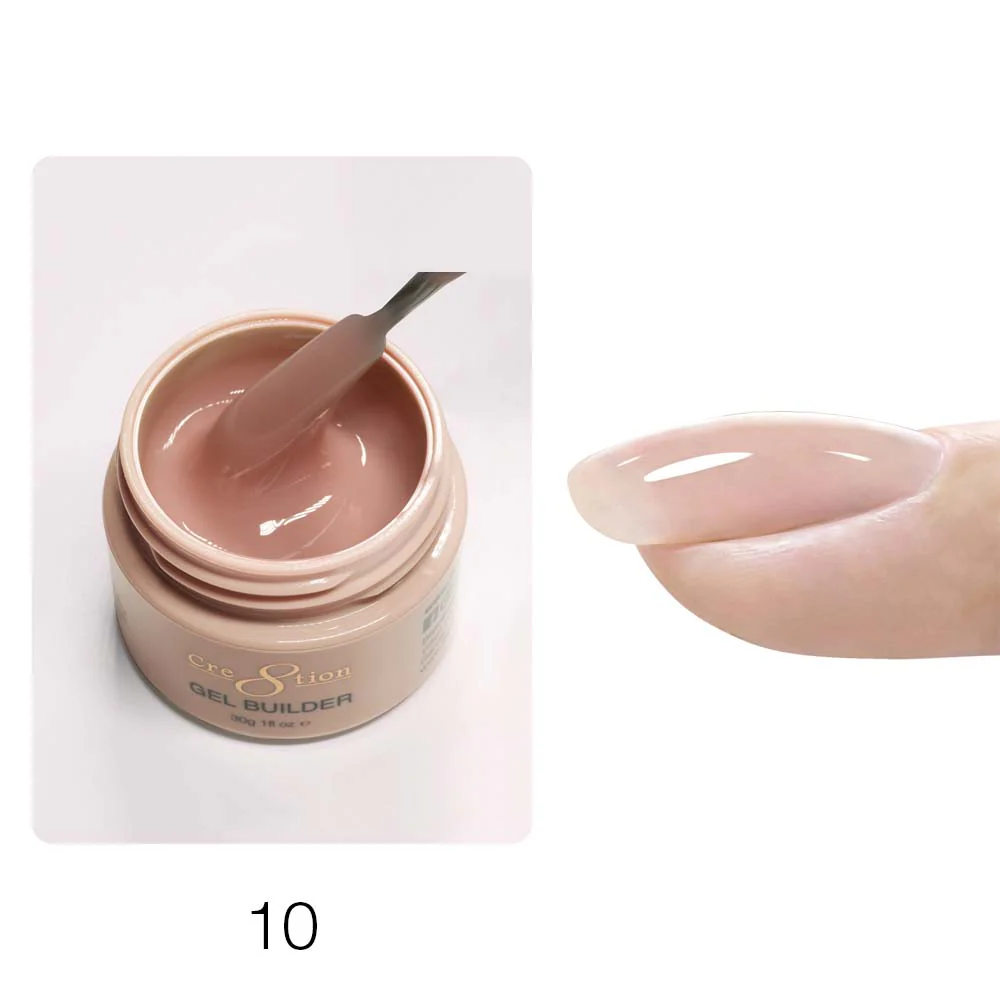 Cre8tion Gel Collection - Hema Free/TPO Free - Low Heat - Overlay/Builder Gel in Jar 24 Colors Kit