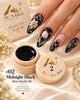 AU Nail Art Pro Professional Design Gel – #02 Midnight Black color pot