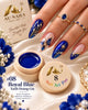 AU Nail Art Pro Professional Design Gel – #08 Royal Blue color pot