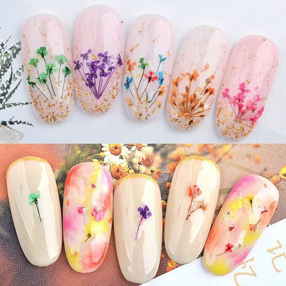 AU NAILS natural dried flowers for nail art – product view 4