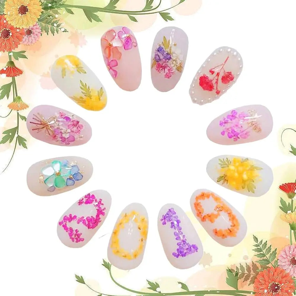 AU NAILS natural dried flowers for nail art – product view 7