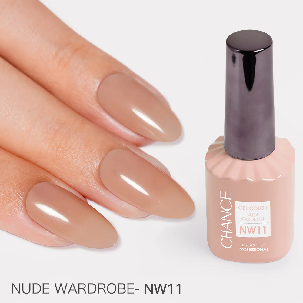 Chance Nude Wardrobe Collection #05 - Gel Polish 0.5 oz (18 Colors)