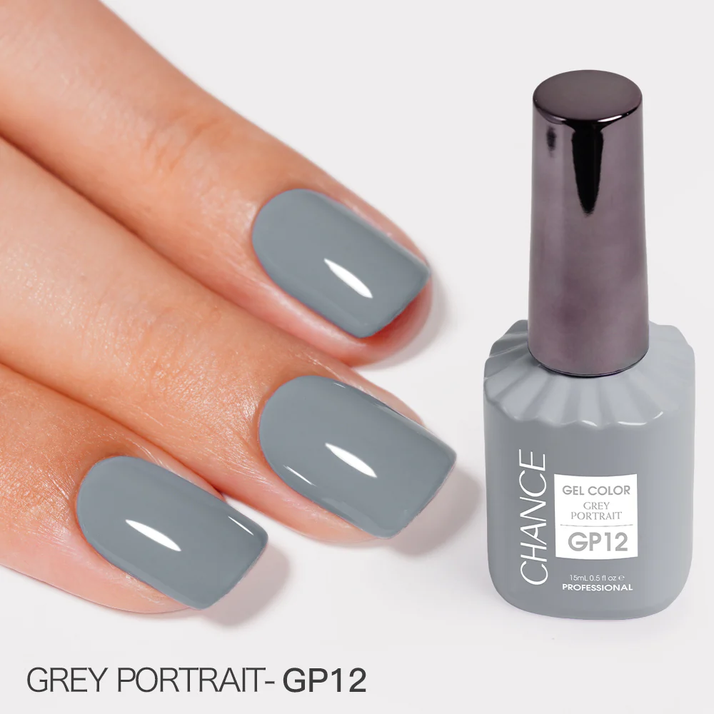 Chance Grey Portrait Collection #16 - Gel Polish 0.5 oz (18 Colors)