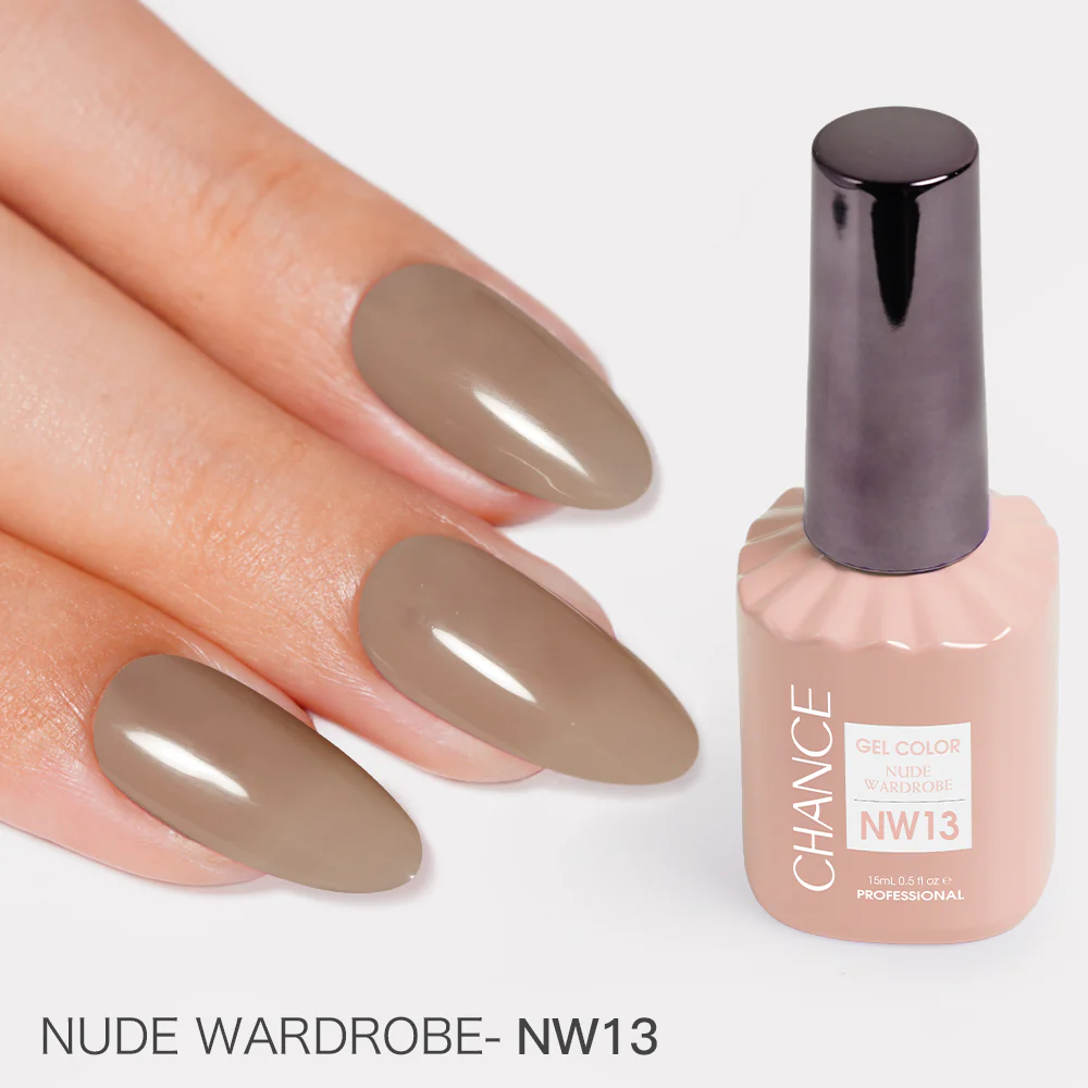 Chance Nude Wardrobe Collection #05 - Gel Polish 0.5 oz (18 Colors)
