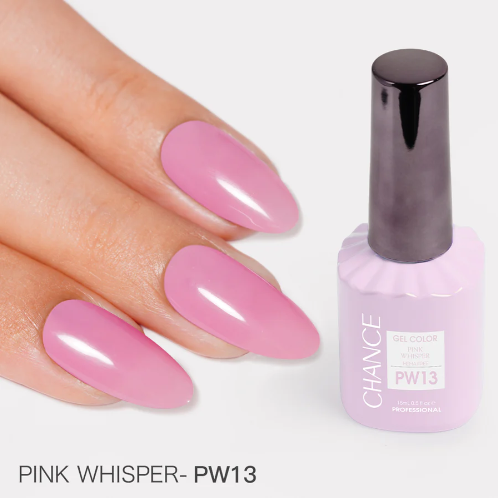 Chance Pink Whisper Collection #03 – Gel Polish 0.5 oz (18 Colors)