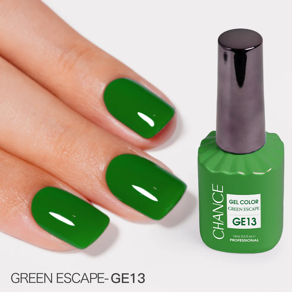 Chance Green Escape Collection #14 - Gel Polish Set 0.5 oz (18 Colors GE01-GE18)