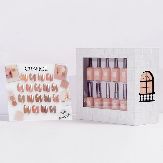 Chance Nude Wardrobe Collection #05 - Gel Polish 0.5 oz (18 Colors)
