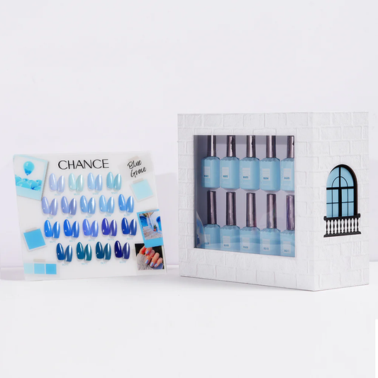 Chance Blue Grace Collection Gel Polish Set 0.5 oz #15 - (18 Colors BG01–BG18)