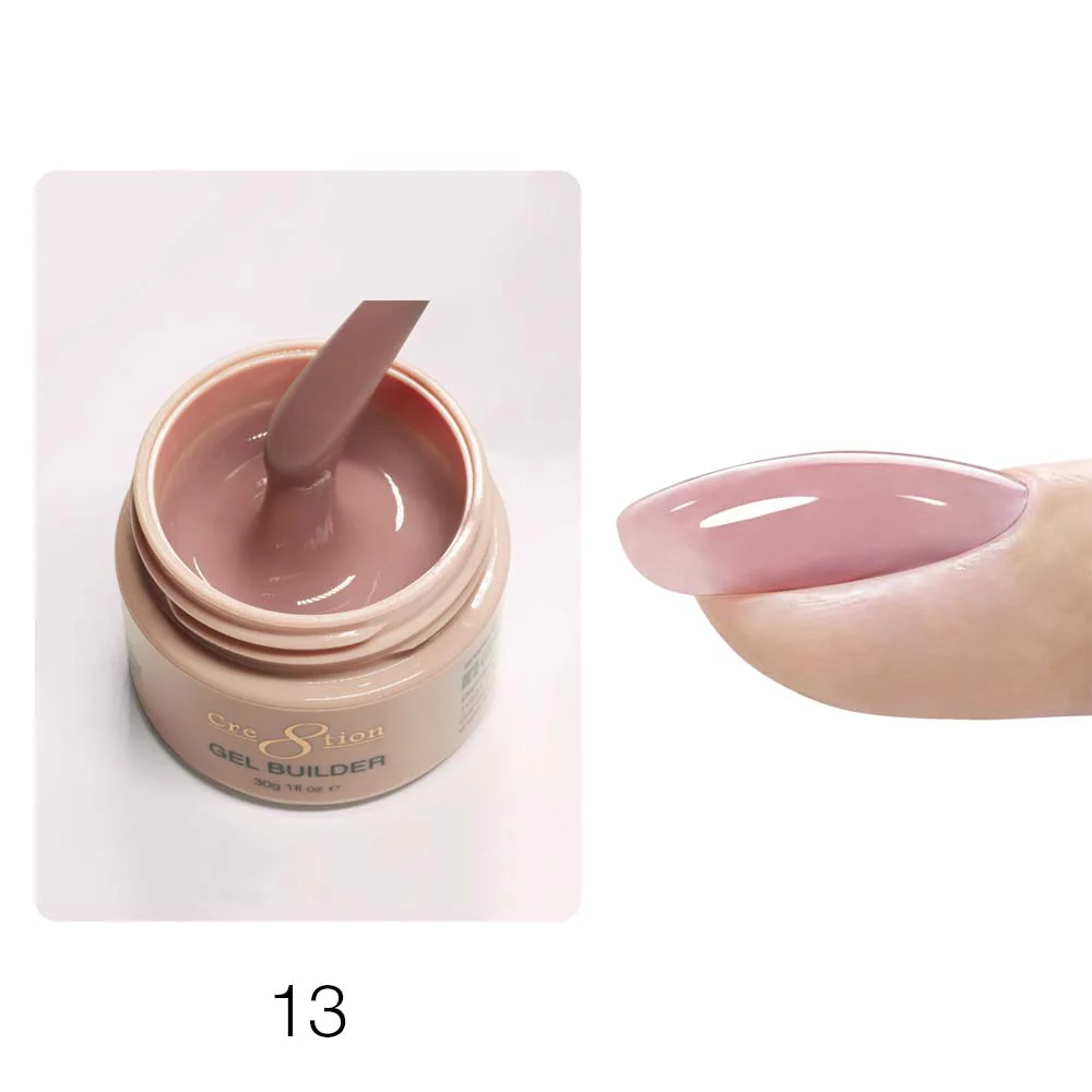 Cre8tion Gel Collection - Hema Free/TPO Free - Low Heat - Overlay/Builder Gel in Jar 24 Colors Kit
