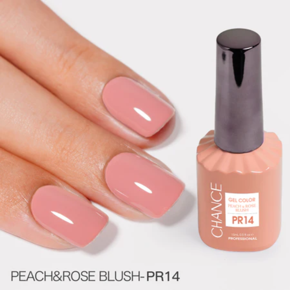 Chance Peach & Rose Blush Collection #06 – Gel Polish 0.5 oz (18 Colors)