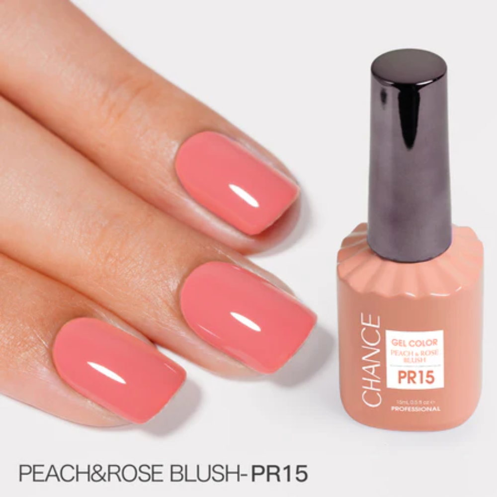 Chance Peach & Rose Blush Collection #06 – Gel Polish 0.5 oz (18 Colors)