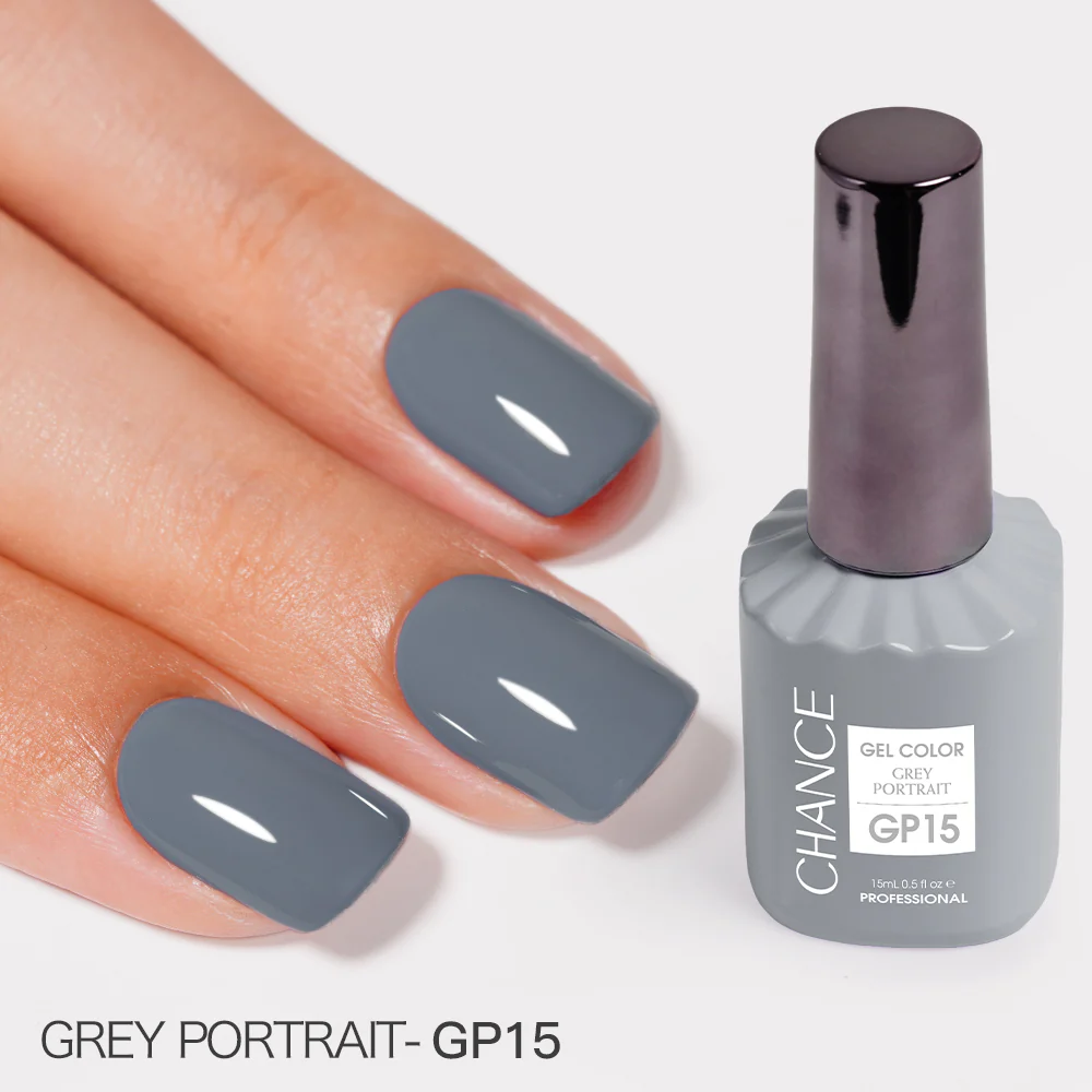 Chance Grey Portrait Collection #16 - Gel Polish 0.5 oz (18 Colors)