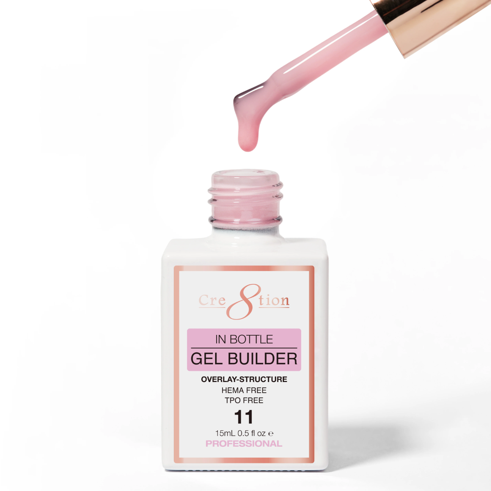 Cre8tion Gel Collection - Overlay/ Brush on Builder 0.5oz 11 Gloss Secret