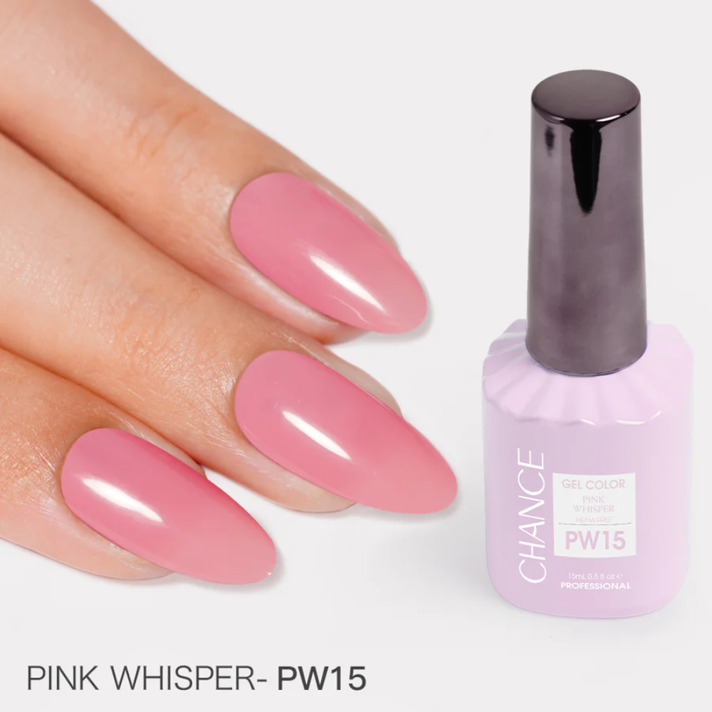 Chance Pink Whisper Collection #03 – Gel Polish 0.5 oz (18 Colors)