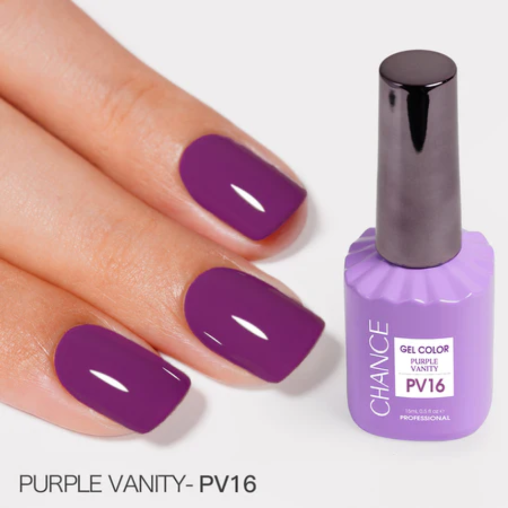 Chance Purple Vanity Collection #09 – Gel Polish 0.5 oz (18 Colors)
