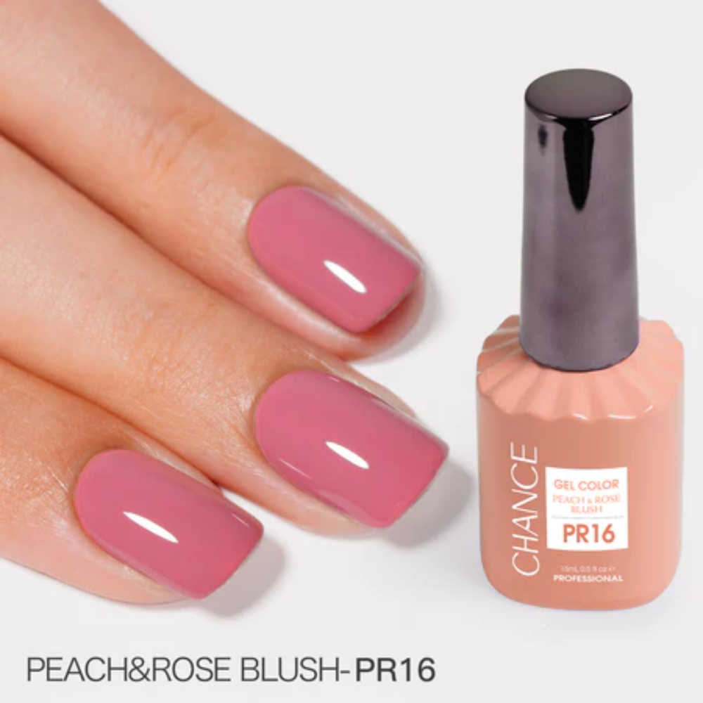 Chance Peach & Rose Blush Collection #06 – Gel Polish 0.5 oz (18 Colors)