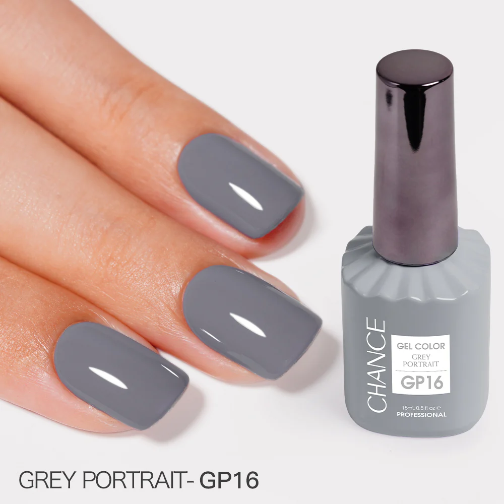 Chance Grey Portrait Collection #16 - Gel Polish 0.5 oz (18 Colors)