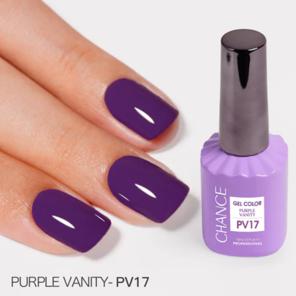 Chance Purple Vanity Collection #09 – Gel Polish 0.5 oz (18 Colors)