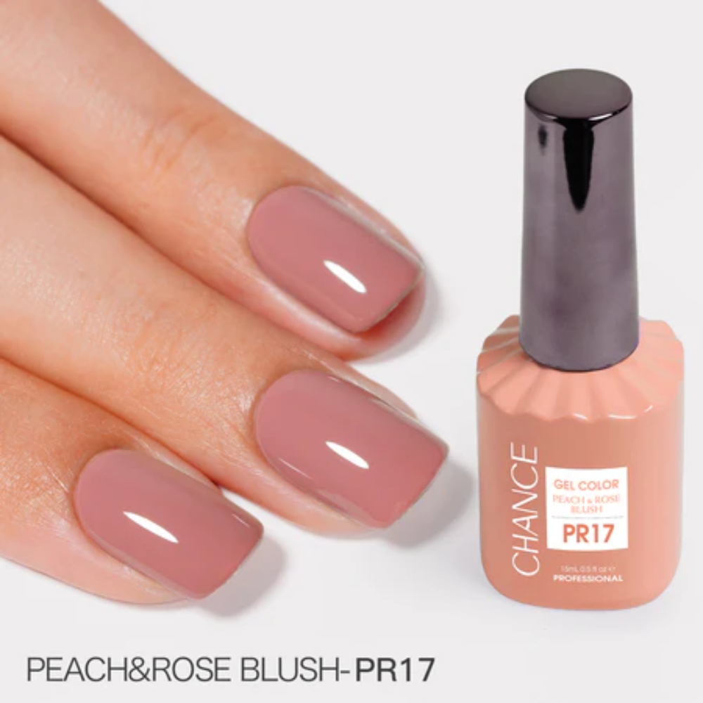 Chance Peach & Rose Blush Collection #06 – Gel Polish 0.5 oz (18 Colors)