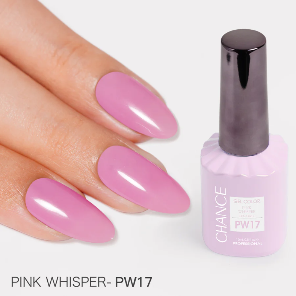 Chance Pink Whisper Collection #03 – Gel Polish 0.5 oz (18 Colors)
