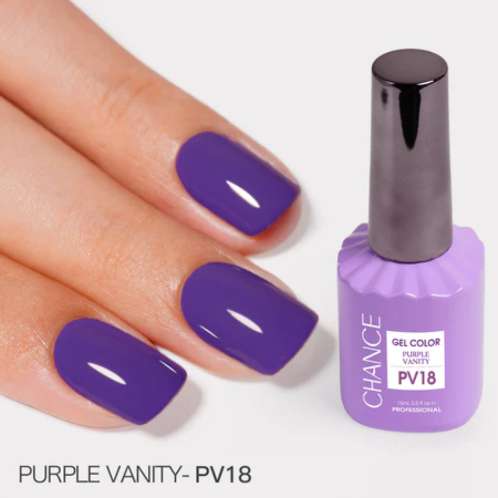 Chance Purple Vanity Collection #09 – Gel Polish 0.5 oz (18 Colors)
