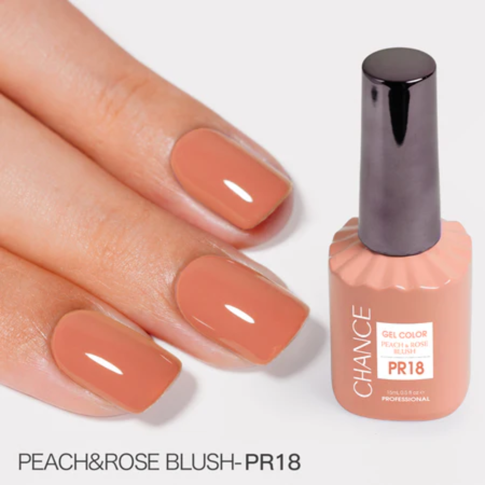 Chance Peach & Rose Blush Collection #06 – Gel Polish 0.5 oz (18 Colors)