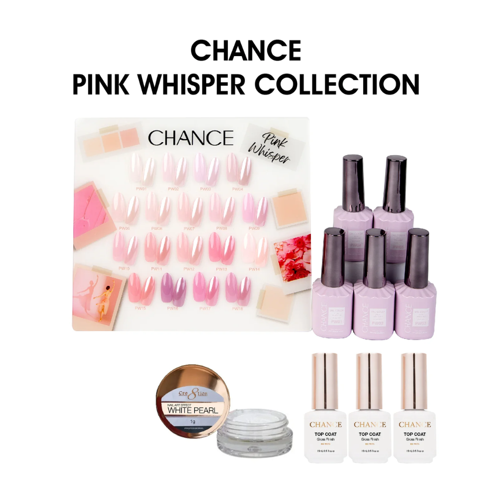 Chance Pink Whisper Collection #03 – Gel Polish 0.5 oz (18 Colors)