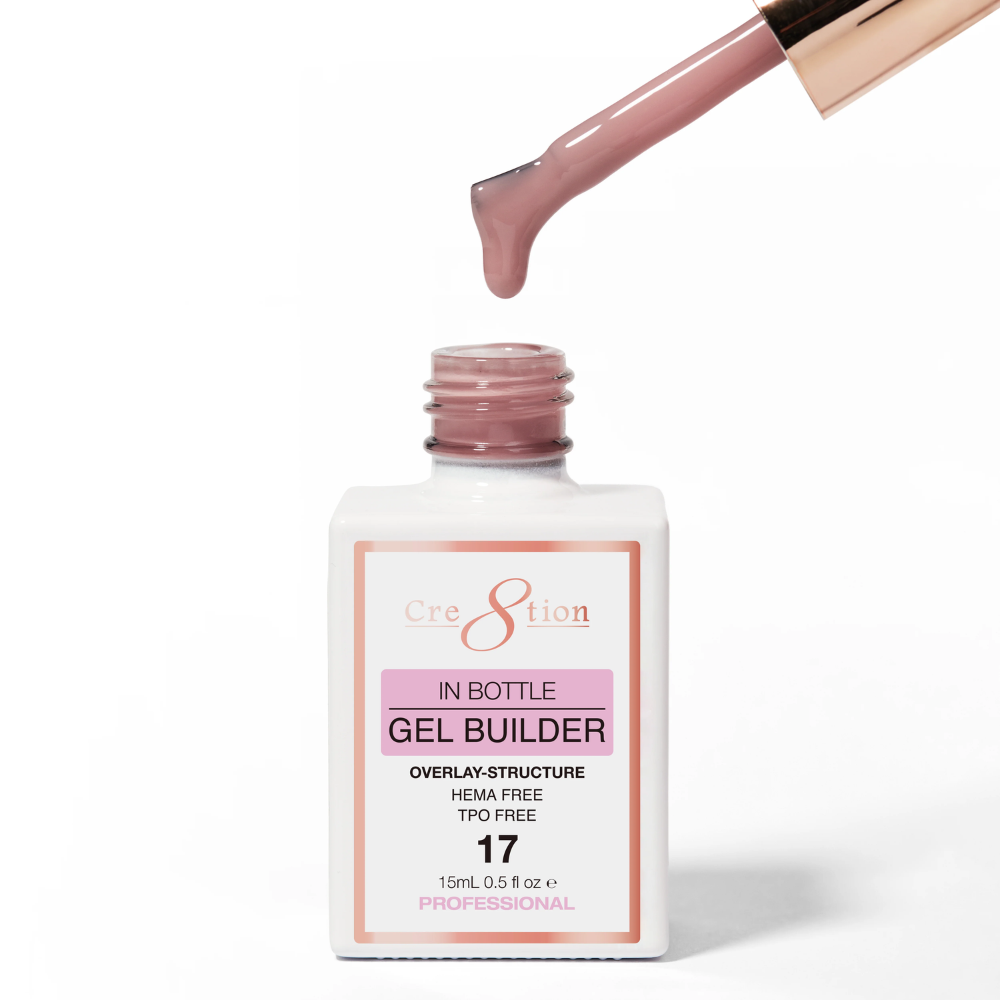 Cre8tion Gel Collection - Overlay/ Brush on Builder 0.5oz 17 Love Story