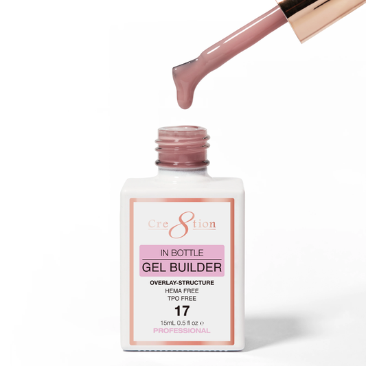Cre8tion Gel Collection - Overlay/ Brush on Builder 0.5oz 17 Love Story
