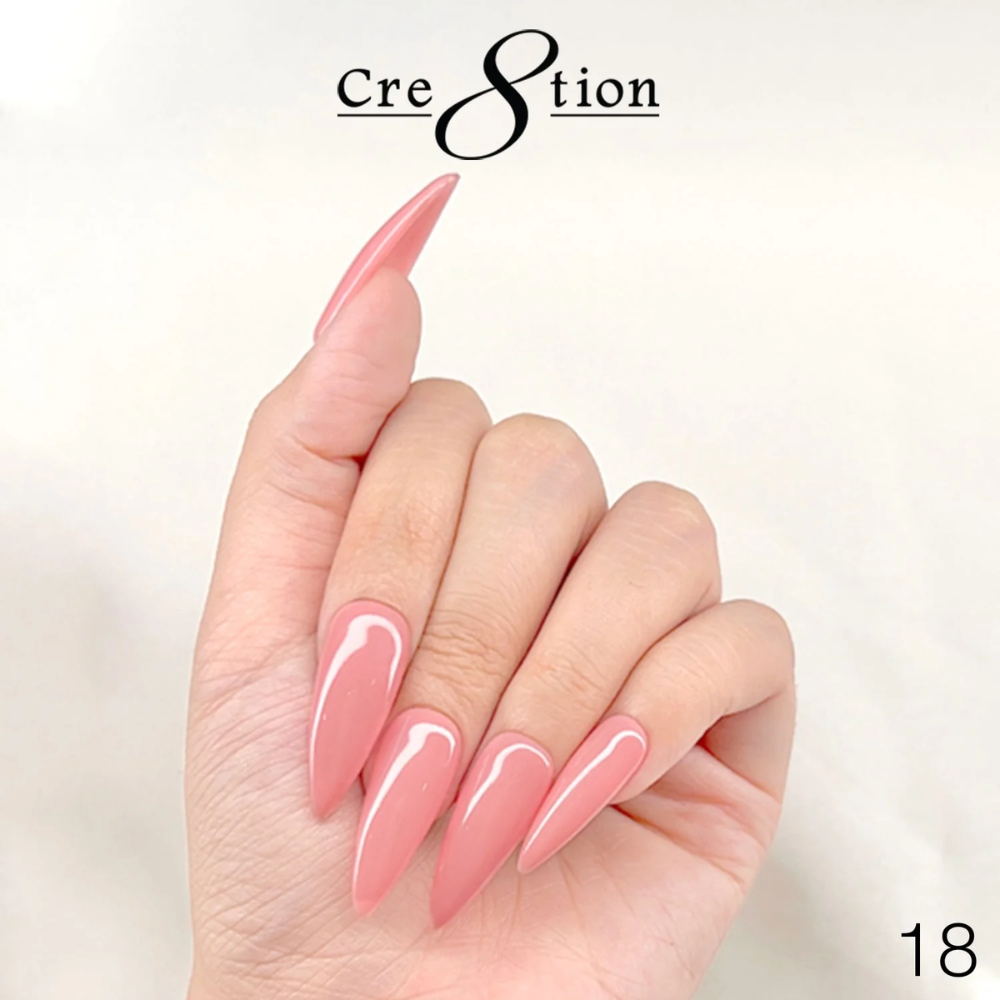 Cre8tion Gel Collection - Overlay/ Brush on Builder 0.5oz 18 Truffle Affair